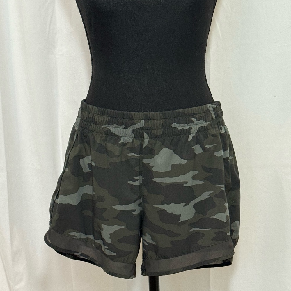 Athleta Camo Athletic Shorts
